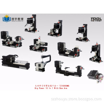 Factory Sales multiple Big Power Mini Metal 10 In 1 With Bow Arm toolkit for hobby amateur